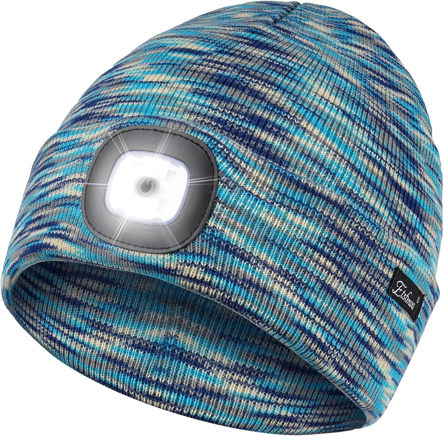 Etsfmoa Unisex Beanie with the Light Gifts for Men Dad Father USB Rechargeable Caps