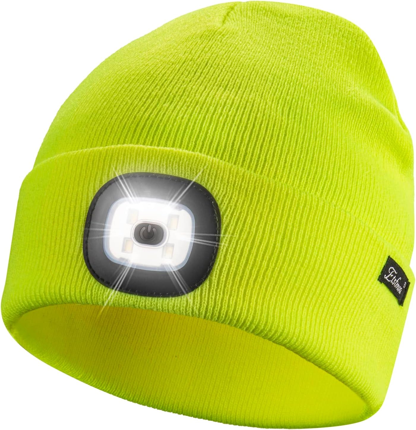Etsfmoa Unisex Beanie with the Light Gifts for Men Dad Father USB Rechargeable Caps