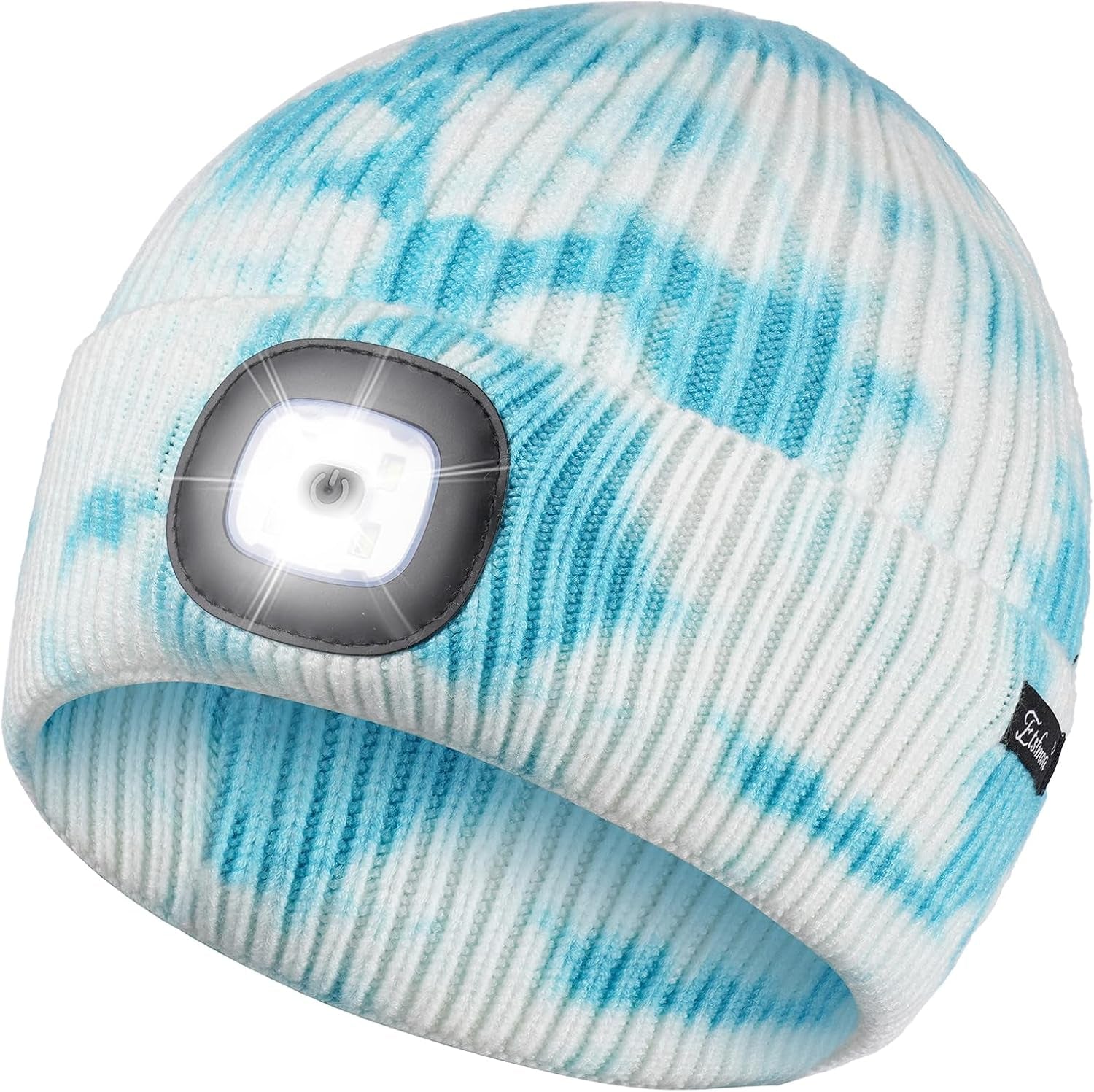 Etsfmoa Unisex Beanie with the Light Gifts for Men Dad Father USB Rechargeable Caps