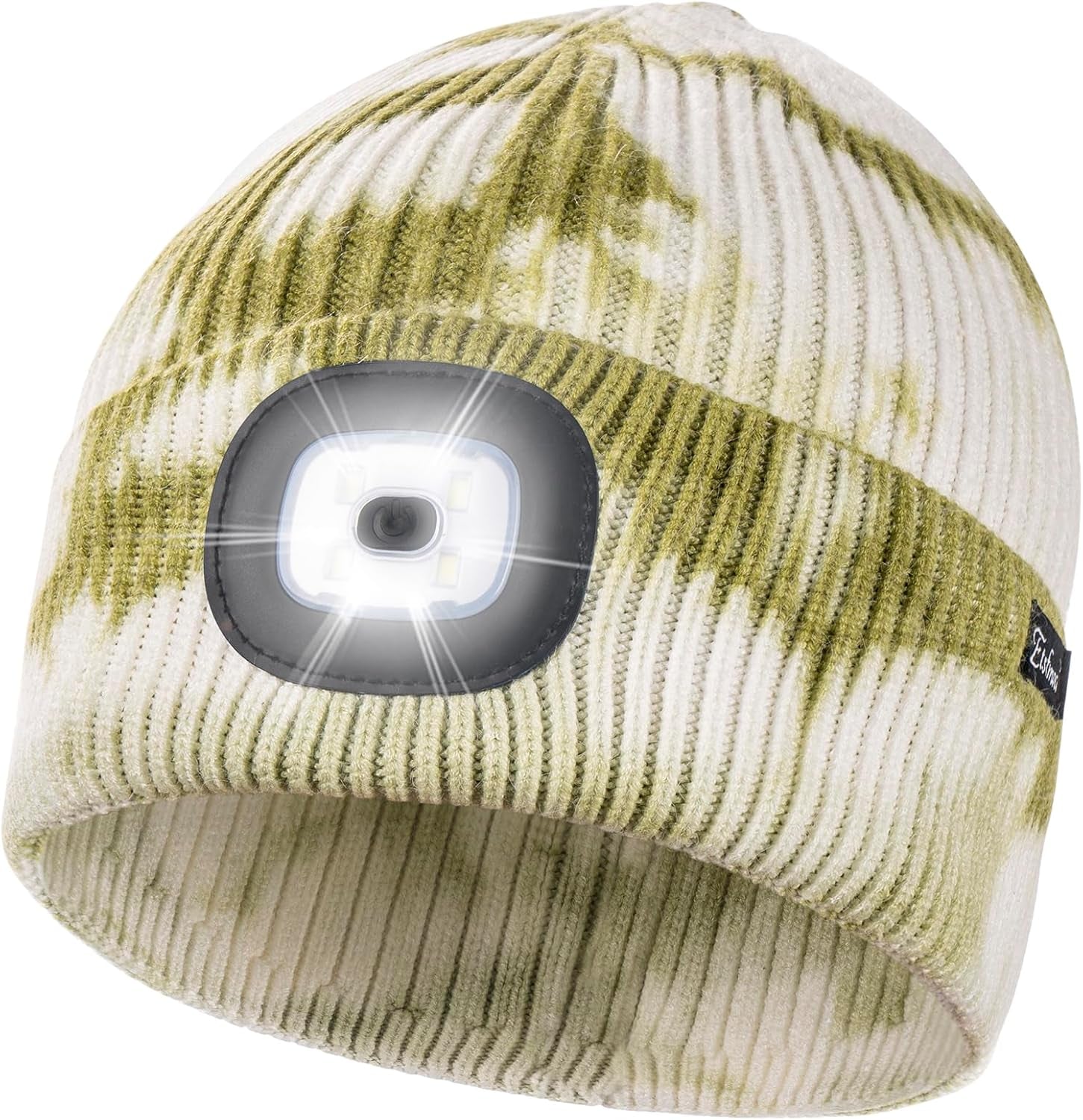 Etsfmoa Unisex Beanie with the Light Gifts for Men Dad Father USB Rechargeable Caps