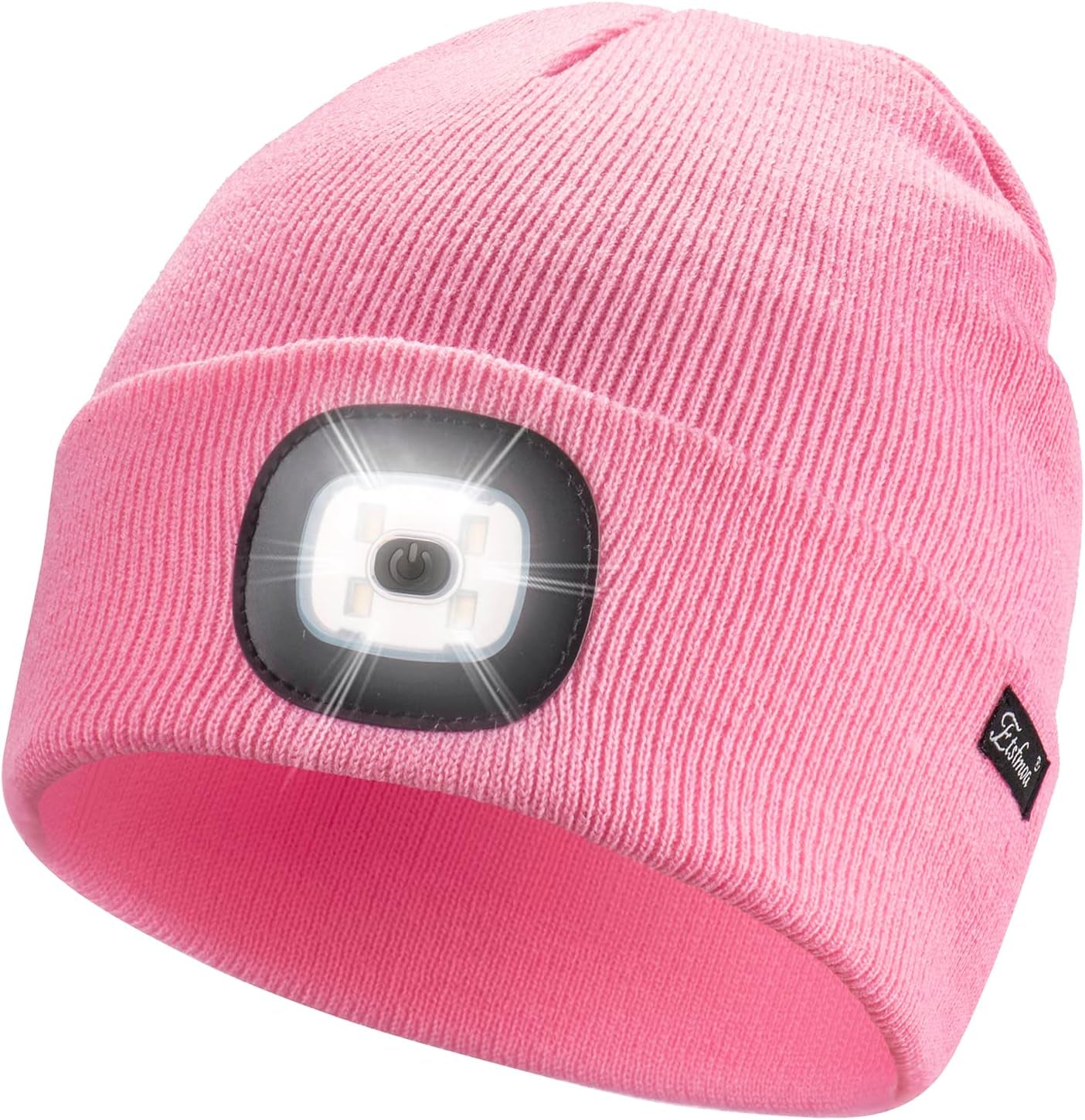 Etsfmoa Unisex Beanie with the Light Gifts for Men Dad Father USB Rechargeable Caps
