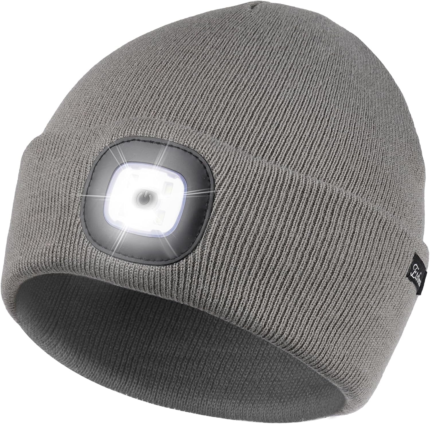 Etsfmoa Unisex Beanie with the Light Gifts for Men Dad Father USB Rechargeable Caps