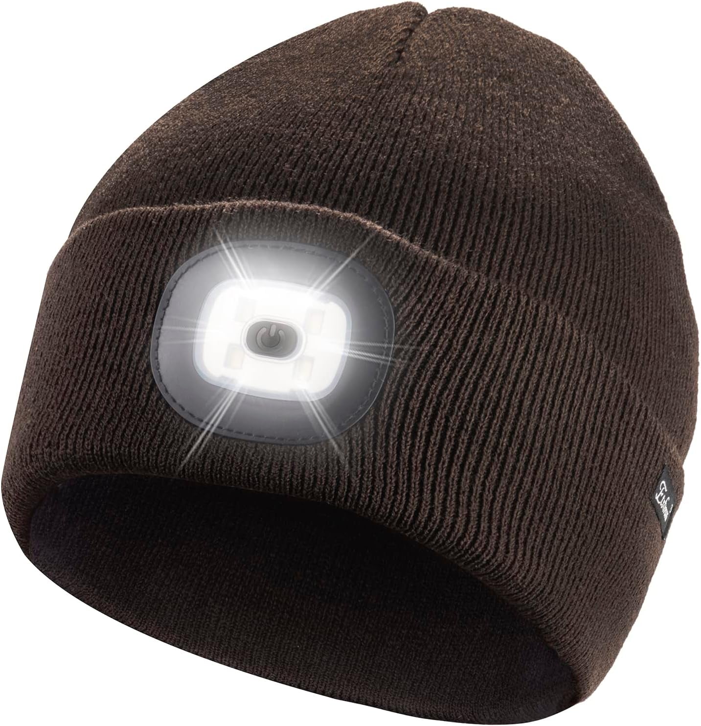 Etsfmoa Unisex Beanie with the Light Gifts for Men Dad Father USB Rechargeable Caps