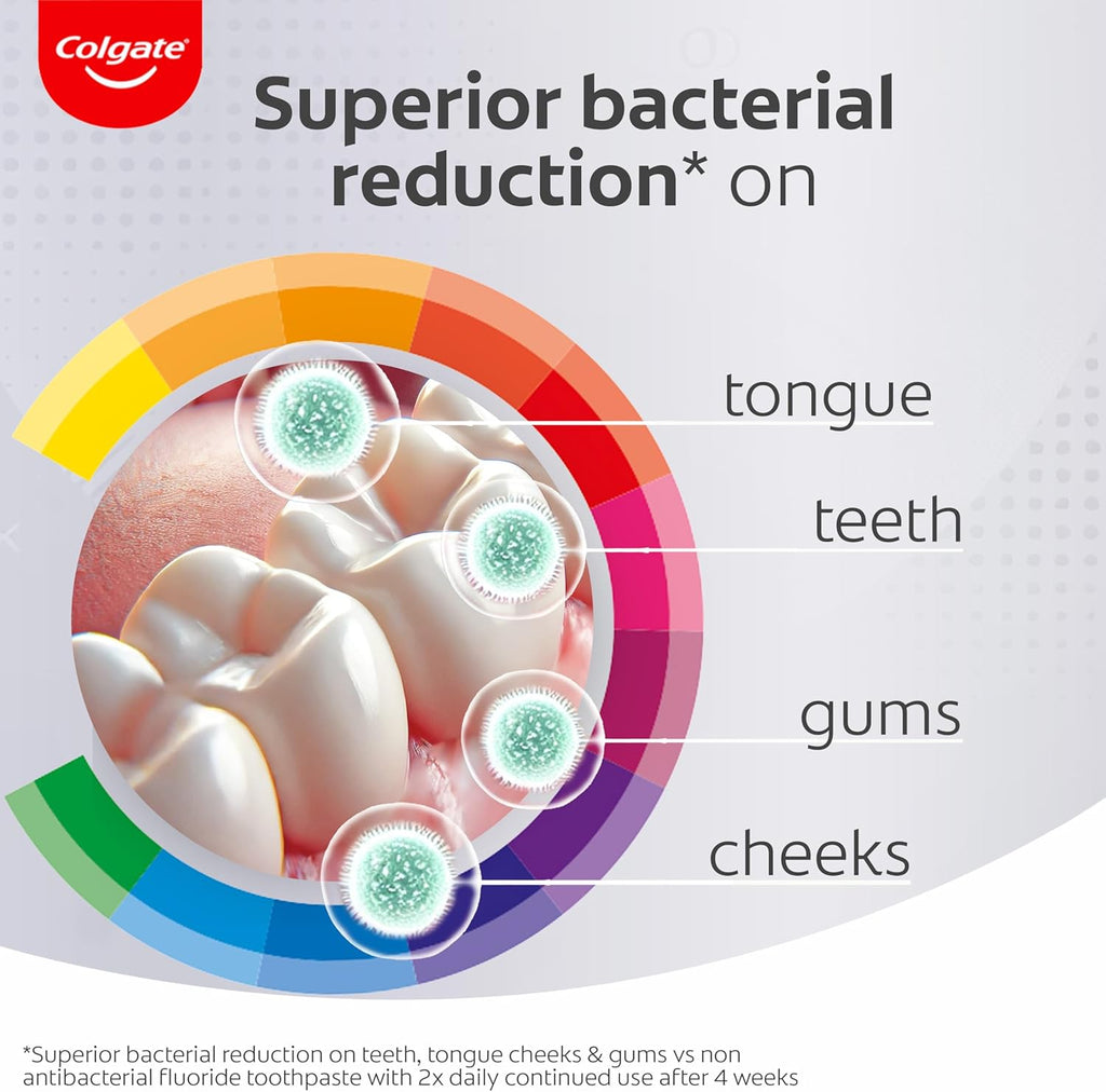 Colgate Zahnpasta Total Original Zahncreme Gegen Karies Und Plaque. Schützt Den Zahnschmelz, 300.0 Milliliter