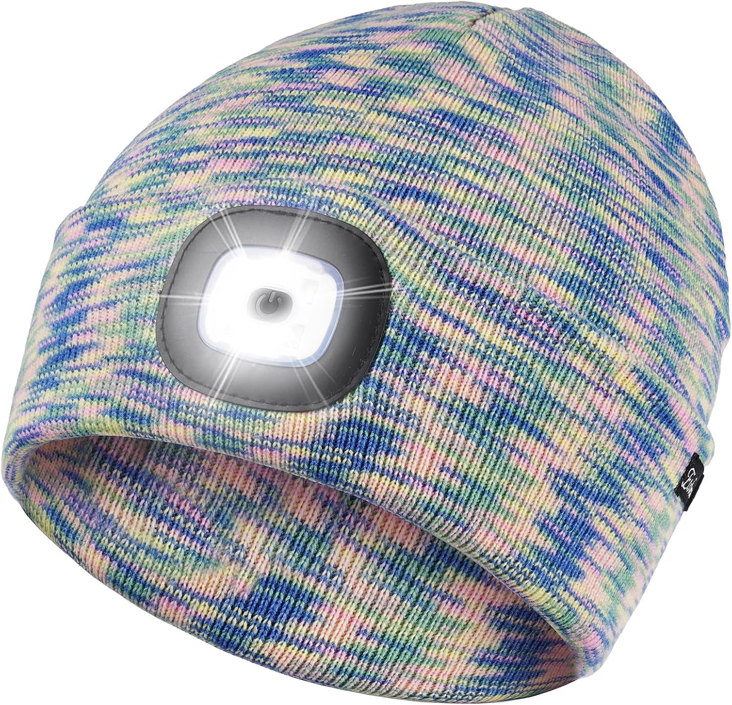 Etsfmoa Unisex Beanie with the Light Gifts for Men Dad Father USB Rechargeable Caps