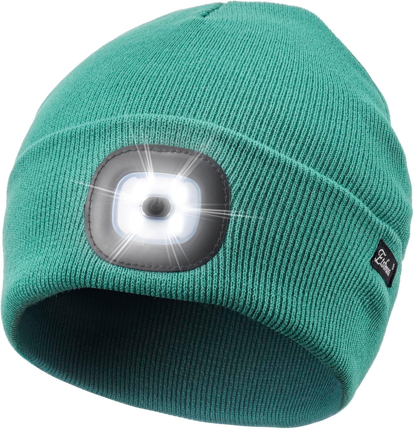 Etsfmoa Unisex Beanie with the Light Gifts for Men Dad Father USB Rechargeable Caps