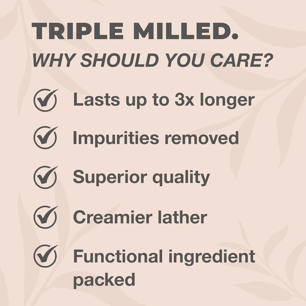 One with Nature Dead Sea Salt Lemon Sage Soap 4Oz 3-Pack – Purifying and Exfoliating Soap Bar with Dead Sea Minerals for Face & Body, for Men & Women