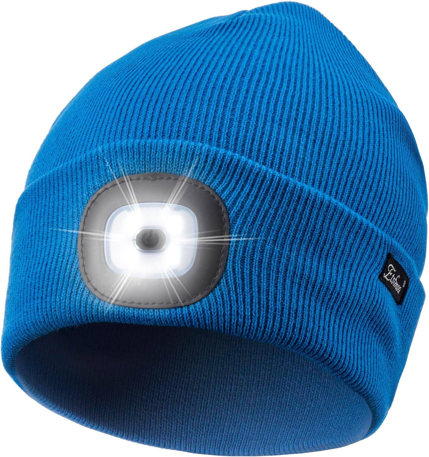 Etsfmoa Unisex Beanie with the Light Gifts for Men Dad Father USB Rechargeable Caps