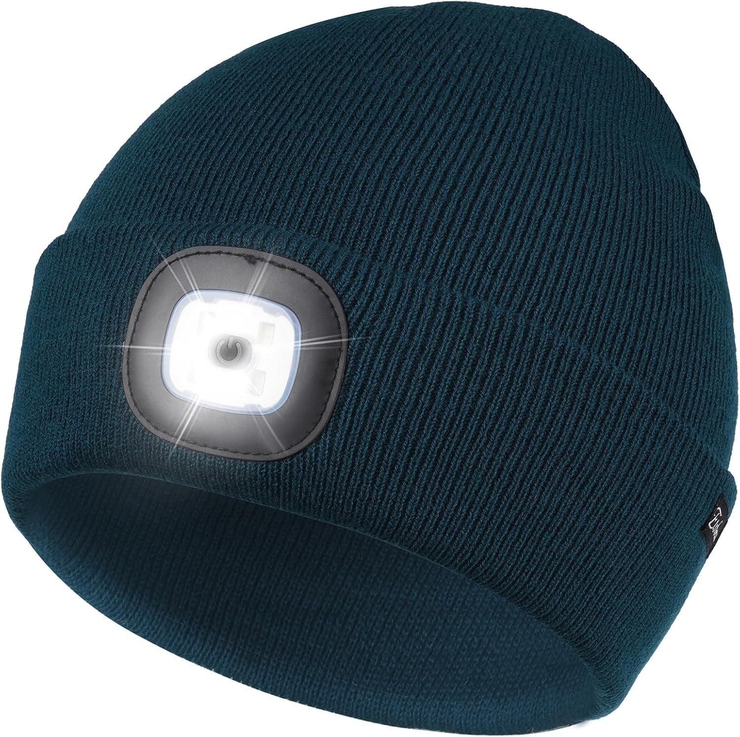 Etsfmoa Unisex Beanie with the Light Gifts for Men Dad Father USB Rechargeable Caps