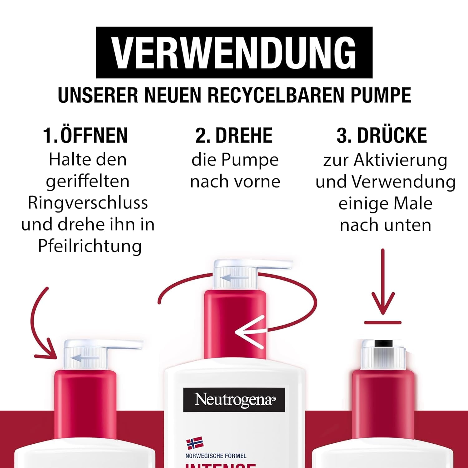 Neutrogena Norwegische Formel Intense Repair Reparierender CICA Bodybalsam 250 Ml Körperlotion Für Eine Sofortige Linderung Und Mehr Feuchtigkeit Bei Sehr Trockener, Rauer Haut